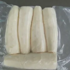 Frozen steamed cassava